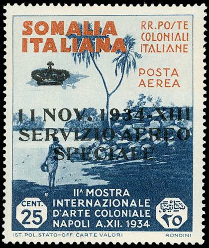 SERVIZIO AEREO 1934 - 25 cent. ... 