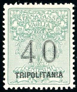 1924 - 40 cent. verde, soprastampa ... 