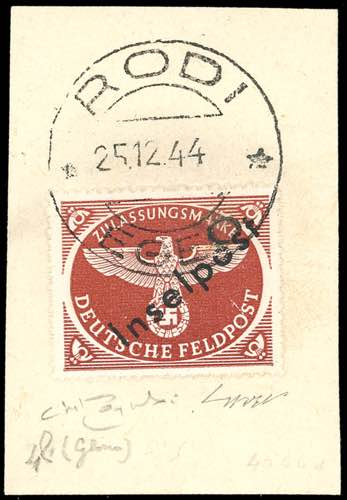 OCCUPAZIONE TEDESCA EGEO 1944 - ... 