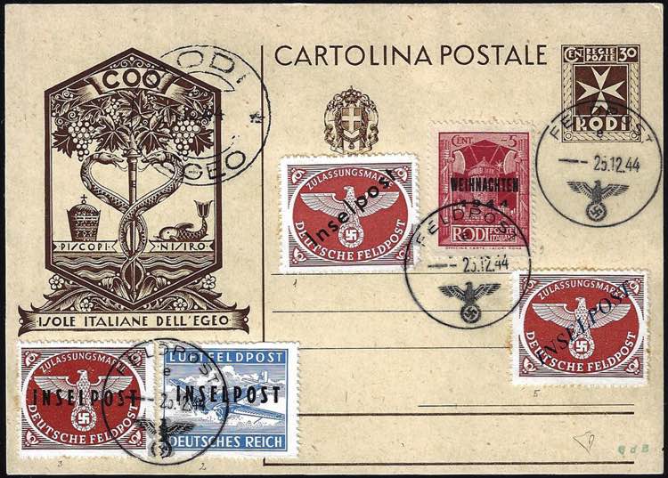 OCCUPAZIONE TEDESCA EGEO 1944 - ... 