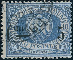 1892 - 5 cent. su 10 cent. ... 
