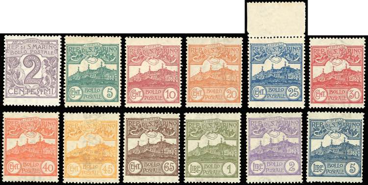 1903 - Cifra o Veduta, serie ... 