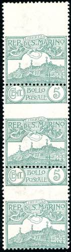 1903 - 5 cent. Veduta, ... 