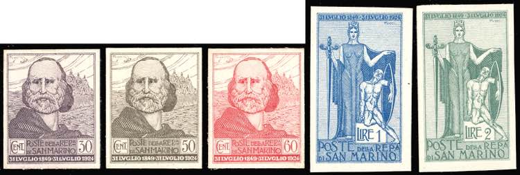 1924 - Garibaldi, serie completa, ... 