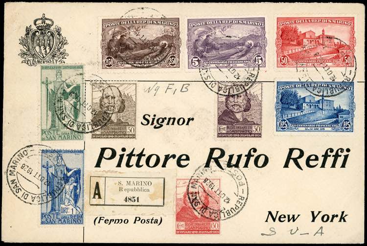 1928 - S.Francesco e Garibaldi, ... 