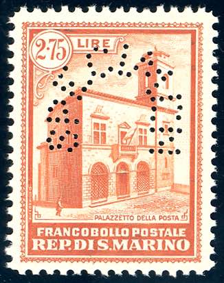 1932 - 2,75 lire arancio ... 
