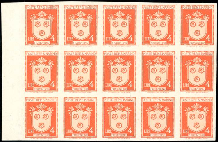 1945 - 4 lire Stemmi, non ... 