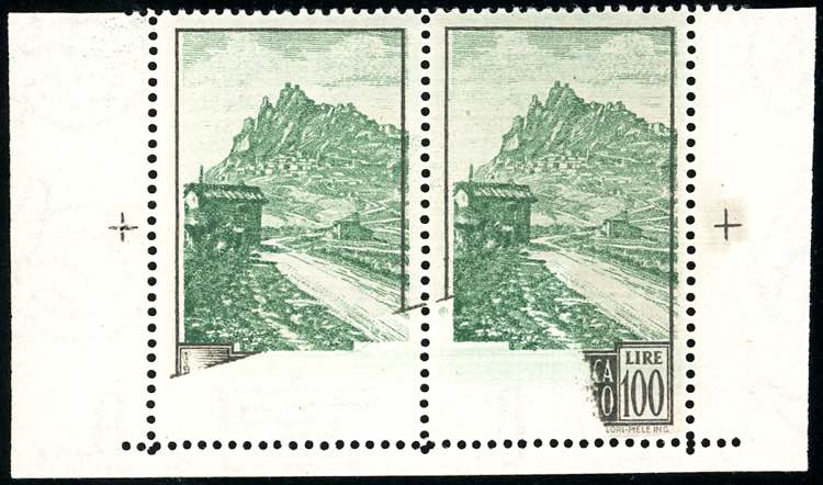 1949 - 100 lire Paesaggi (354), ... 