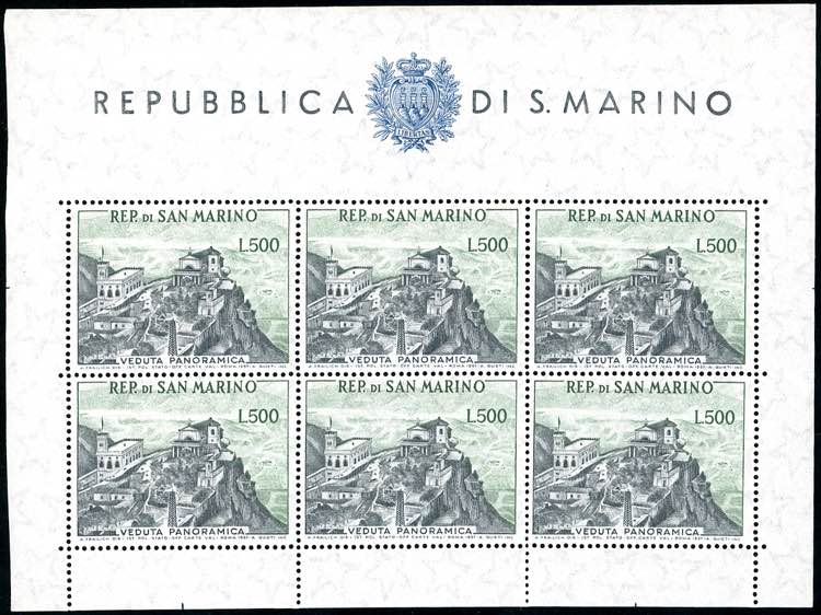 1958 - 500 lire Panorama, ... 