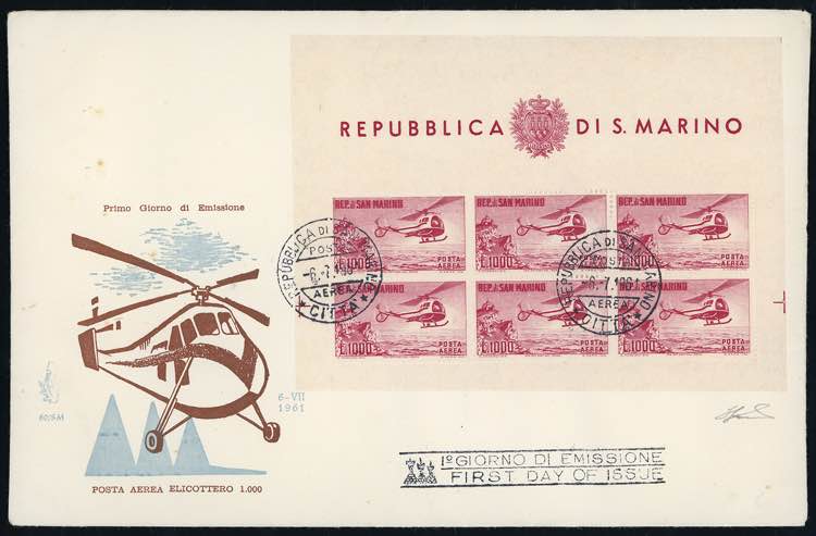 1961 - 1.000 lire Elicottero, ... 