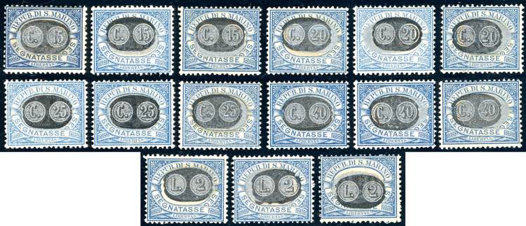 1931 - Mascherine (32/46), gomma ... 