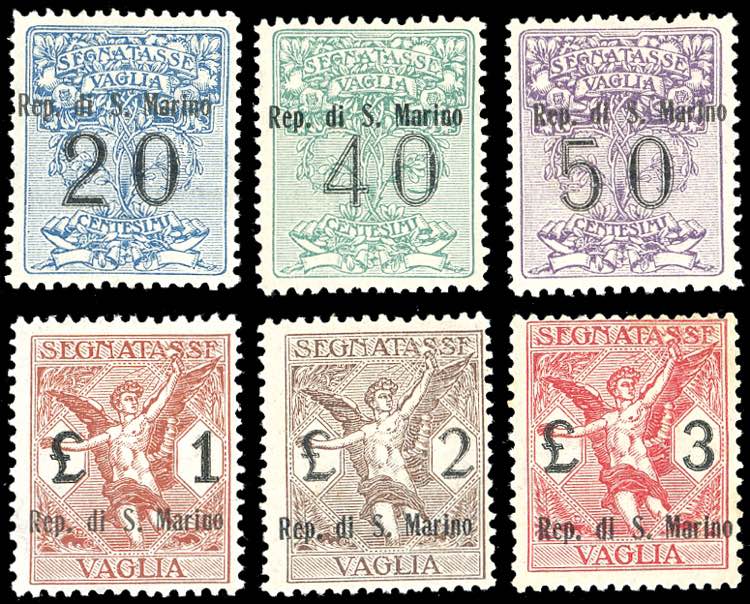 1924 - Serie completa (1/6), buona ... 