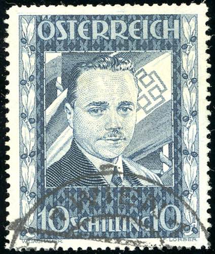 AUSTRIA 1936 - 10 s. Dollfuss ... 
