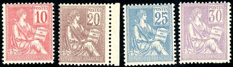 FRANCIA 1900 - Mouchon, I tipo, ... 