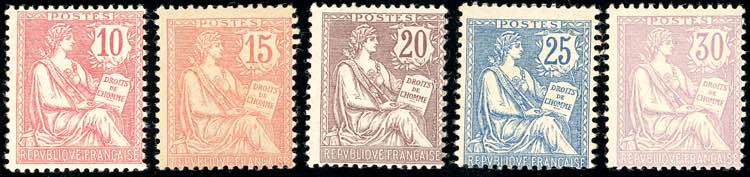 FRANCIA 1902 - Mouchon, tipo ... 