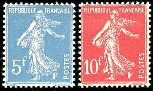 FRANCIA 1927 - 5 e 10 fr. ... 