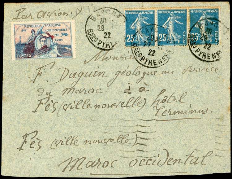 FRANCIA POSTA AEREA 1922 - ... 