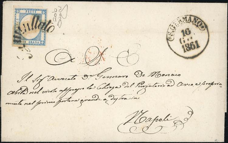 S.GERMANO, svolazzo + cerchio ... 