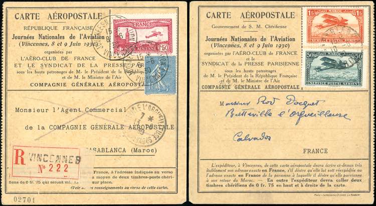 FRANCIA POSTA AEREA 1930 - Carta ... 