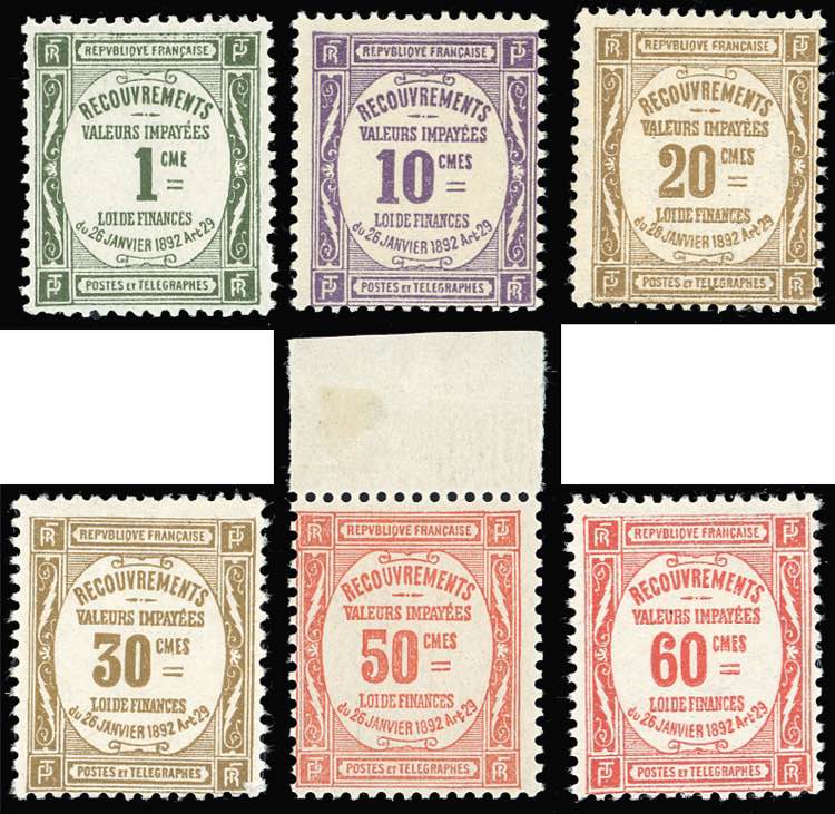 FRANCIA SEGNATASSE 1908/25 - ... 