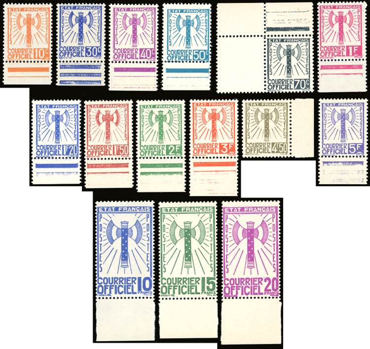 FRANCIA SERVIZIO 1943 - Ascia dei ... 