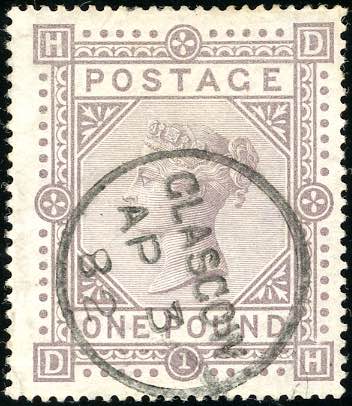 GRAN BRETAGNA 1878 - 1 pound ... 