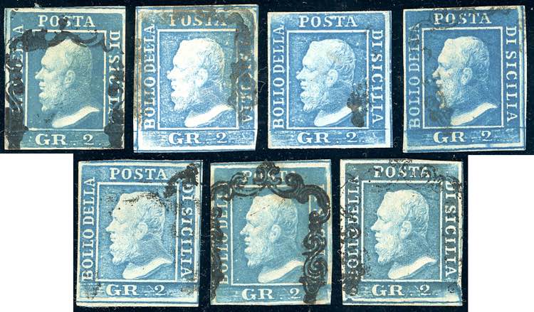 SICILIA 1859 - 2 grana, I tavola, ... 