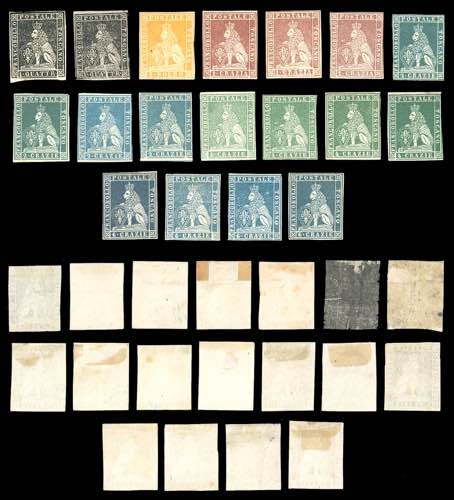 TOSCANA 1851 - Bellinsieme di 18 ... 