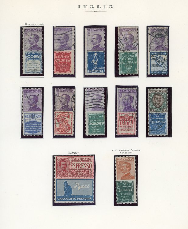 REGNO DITALIA PUBBLICITARI ... 