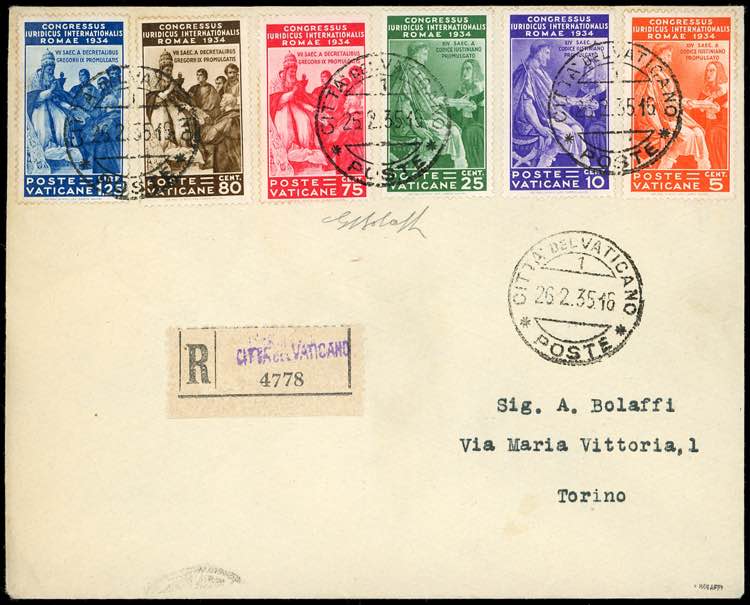 VATICANO 1934/1935 - Due buste ... 