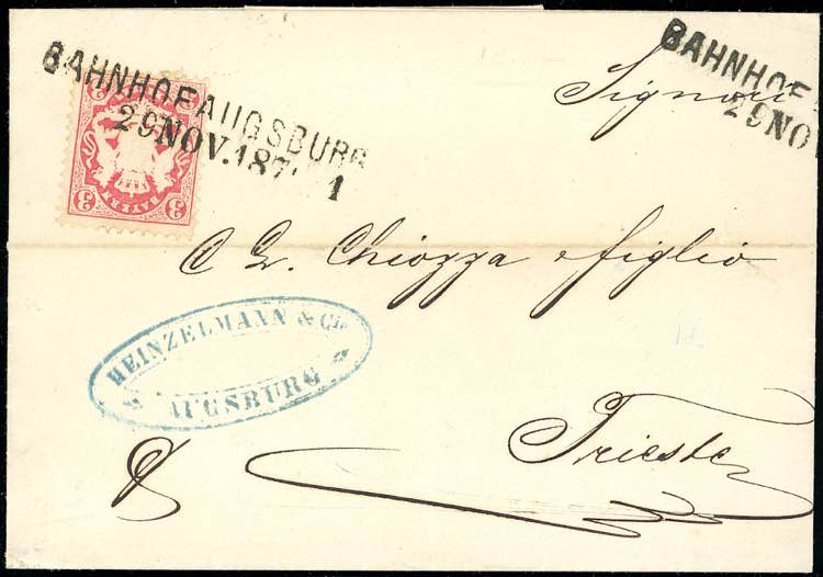 GERMANIA ANTICHI STATI 1857/1870 - ... 