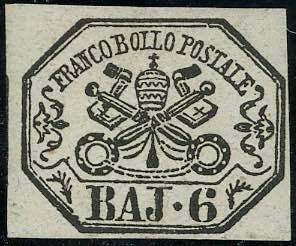 1852 - 6 baj grigio perla (7Aa), ... 