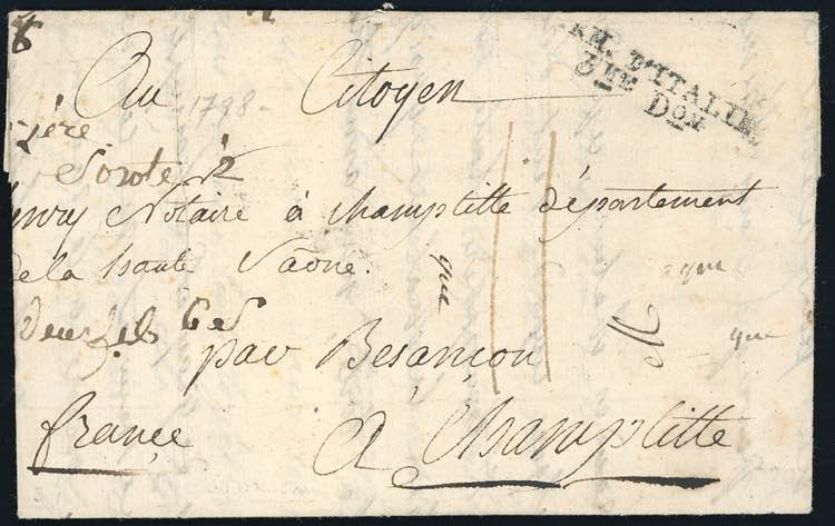 1798 - Lettera prefilatelica ... 