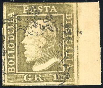 1859 - 1 grano oliva, II tavola ... 