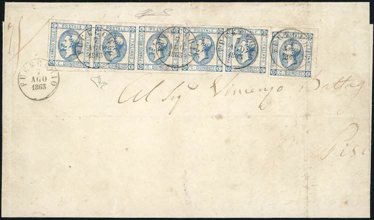 1863 - 15 cent. Litografico, II ... 
