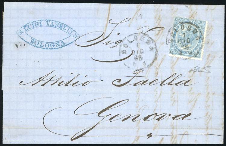 1863 - 15 cent. De La Rue (L18), ... 