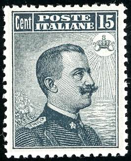 1909 - 15 cent. Michetti, II tipo ... 