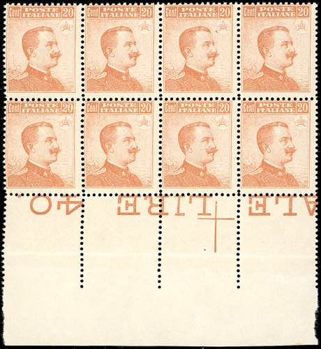 1916 - 20 cent. Michetti, senza ... 