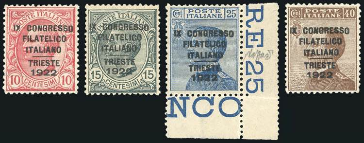 1922 - Congresso Filatelico ... 