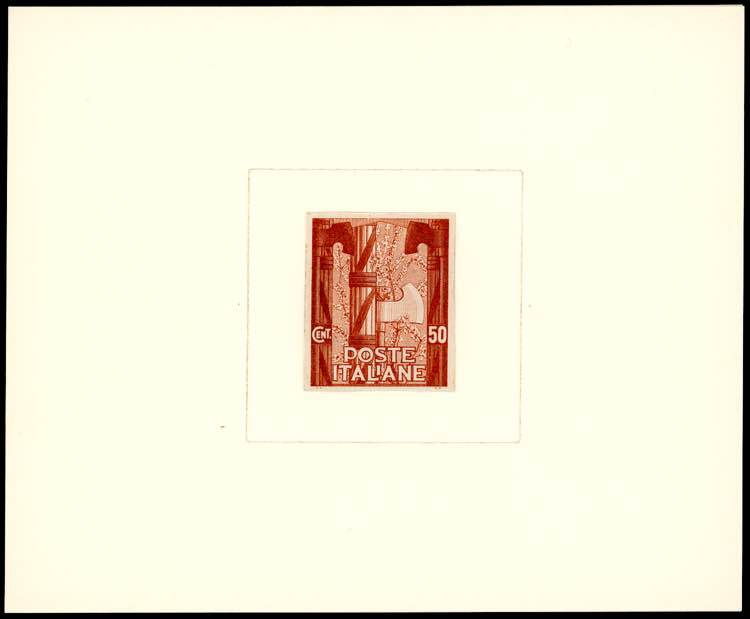 1923 - 50 cent. Marcia su Roma ... 