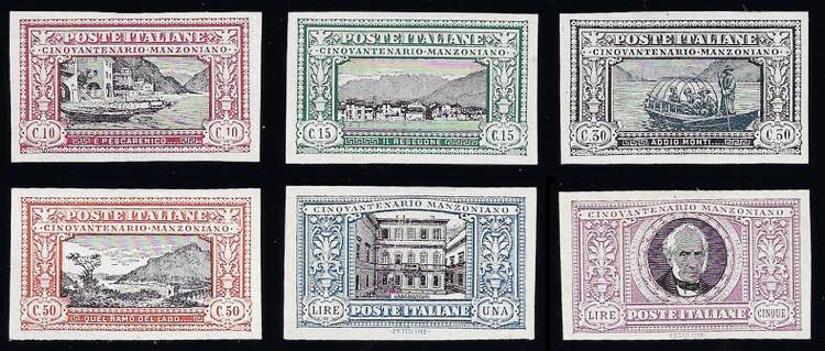 1923 - Manzoni, prove darchivio ... 