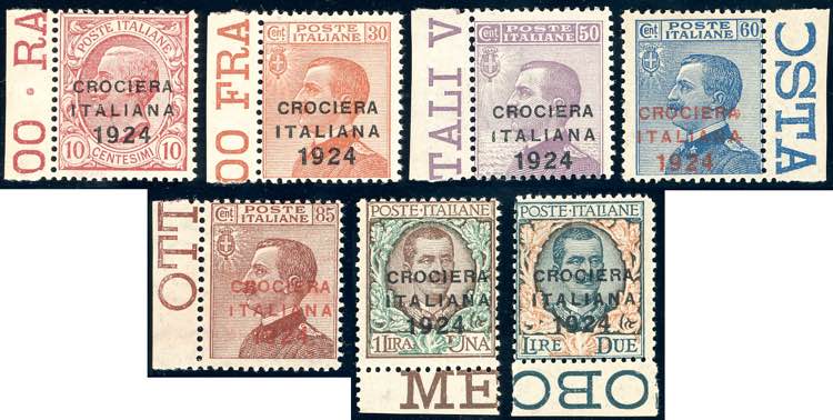 1924 - Crociera Italiana, serie ... 