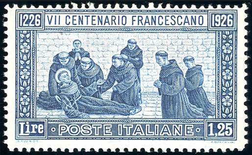 1926 - 1,25 lire San Francesco, ... 