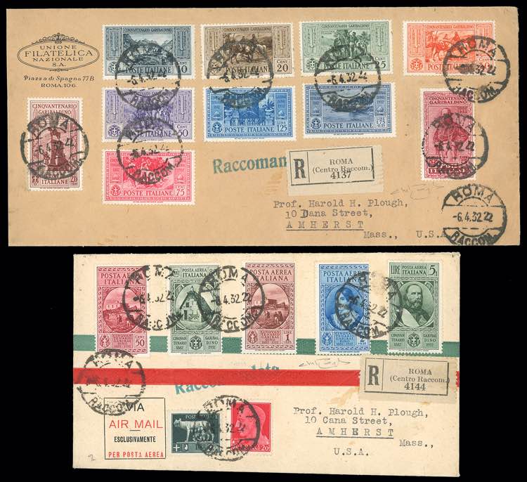 1932 - Garibaldi, quindici valori ... 