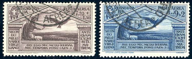 1930 - 7,70 + 1,30 lire, 9 + 2 ... 