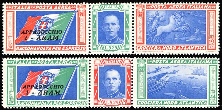 1933 - Trittici I-ARAM (51/52), ... 