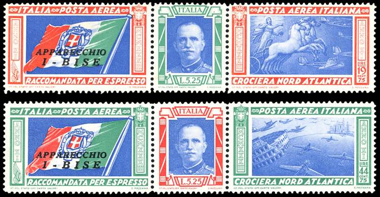 1933 - Trittici I-BISE (51C/52C), ... 