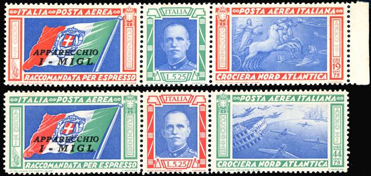 1933 - Trittici I-MIGL (51K/52K), ... 