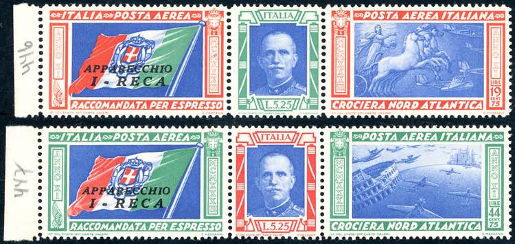 1932 - Trittici I-RECA (51Q/52Q), ... 