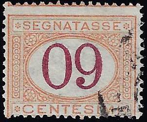 1870 - 60 cent. ocra e carminio, ... 